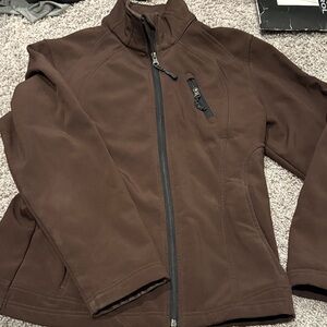 Women Brown Softshell Jacket
